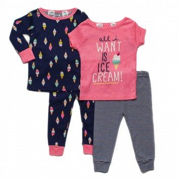 Navy Ice Cream Pyjama Set