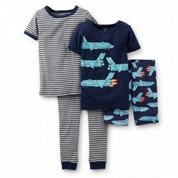 Kid Navy Planes Pyjama Set