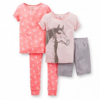 Kid Pink Horse Pyjama Set