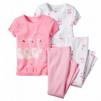 Flamingo 4 Piece Pyjama Set