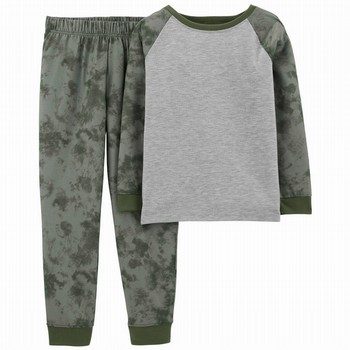 2-Piece Loose Fit Polyester PJs