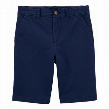 Flat-Front Shorts
