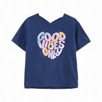 Good Vibes Only Open-Back Tee