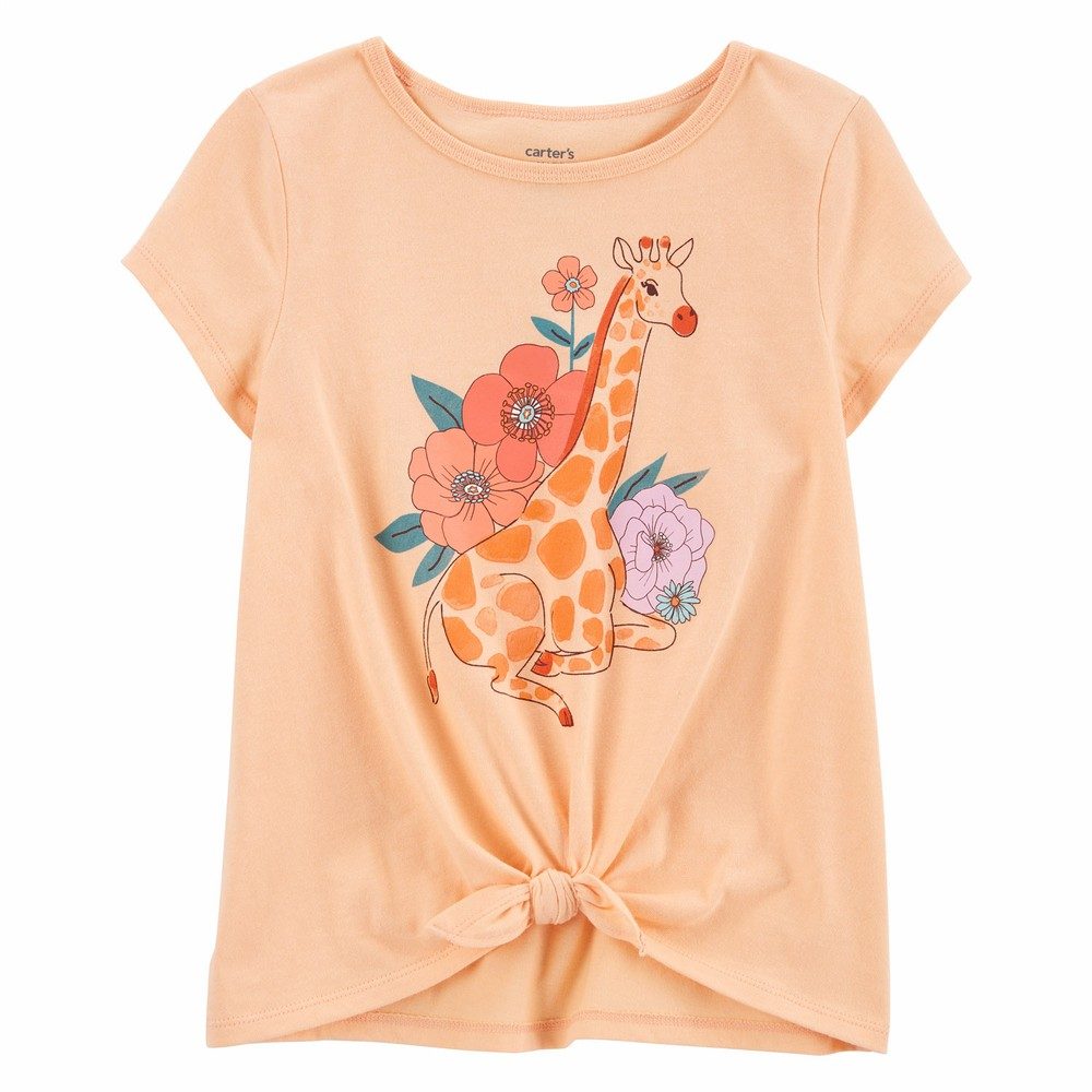 Carter's Giraffe Jersey Tee | Girl