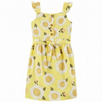 Sunflower Linen Dress
