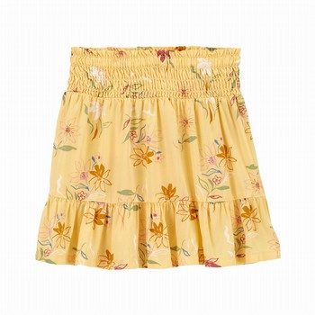 Floral Drop Waist Skirt
