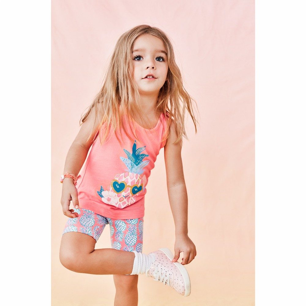 Carter's Pineapple Bike Shorts Girl