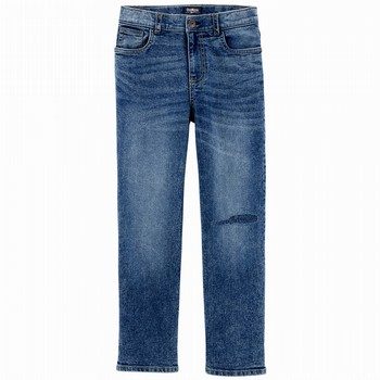 Classic Relaxed Jeans: Rip and Repair Remix