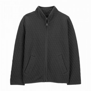 Cozy Quilted Zip-Up Jacket