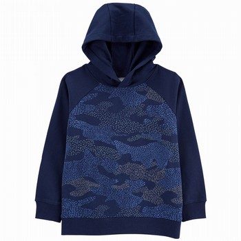 Camo French Terry Pullover Hoodie