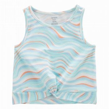 Groovy Striped Active Twisted Top