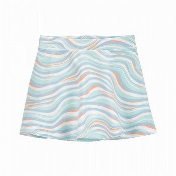 Groovy Striped Active Skirt