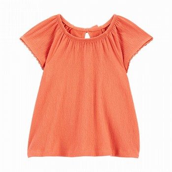 Crinkle Jersey Top