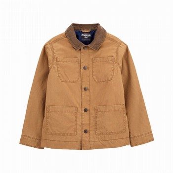 Button-Front Barn Jacket