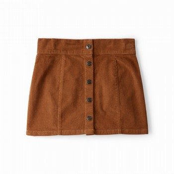 Western Corduroy Skirt