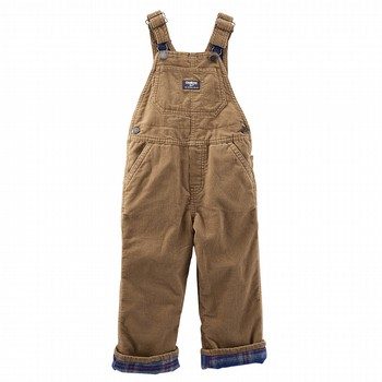 Lined Cord Denim Overall