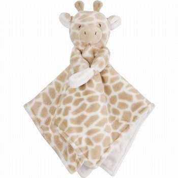 Soft & Snuggly Giraffe Security Blanket