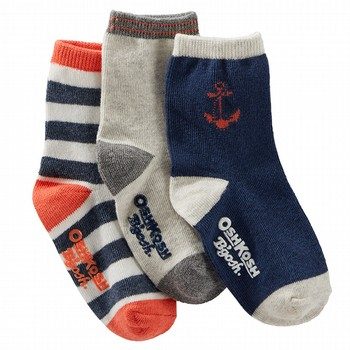 3-Pack Anchor Socks