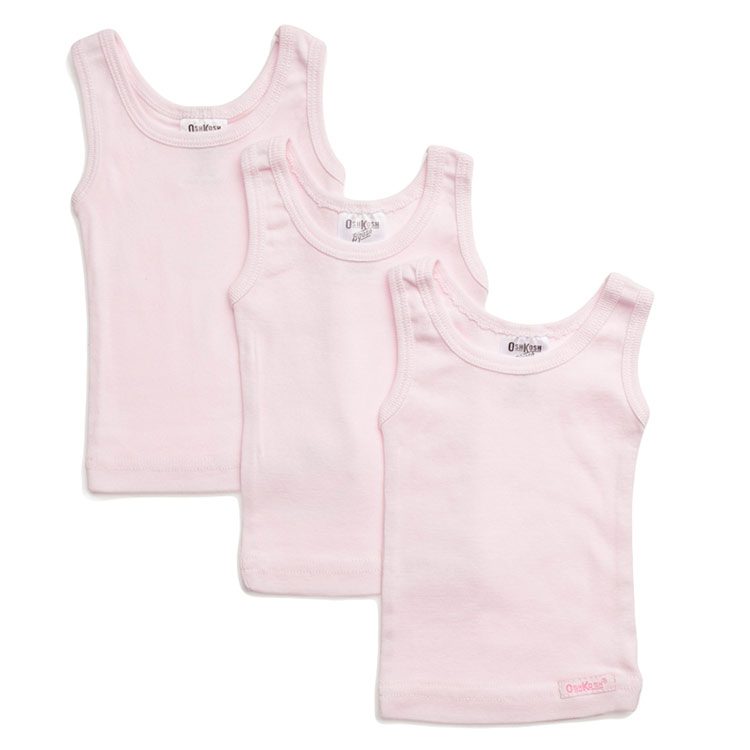 OshKosh B'gosh Basics Singlets 3 Pack Baby Neutral(01)