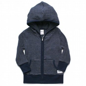 Outlander Stripe Textured Hoodie