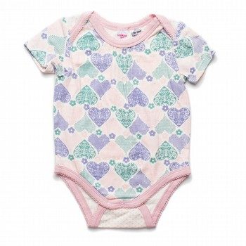 Heart Print Bodysuit