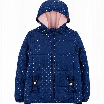 Carter's Baby Girls' Fleece Lined Puffer Jacket Coat 