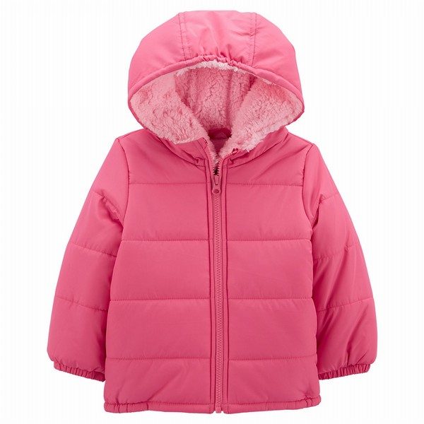Carter's Sherpa Lined Insulated Puffer | Toddler Girl