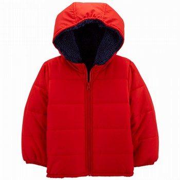 Sherpa Lined Insulated Puffer
