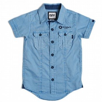 Blue Short Sleeve Shirt