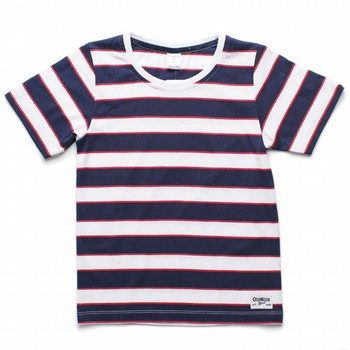 Navy Striped Tee