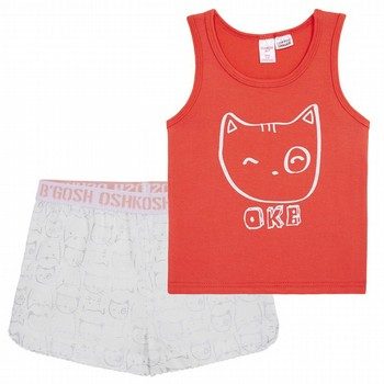 Cat Emojis Print PJ Set