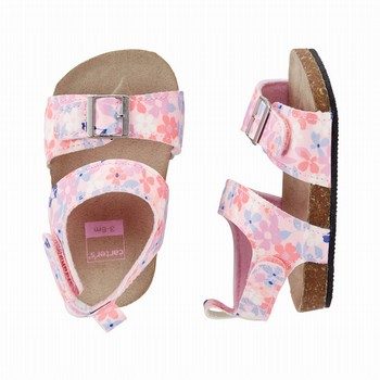 Cork Floral Sandal Baby Shoes